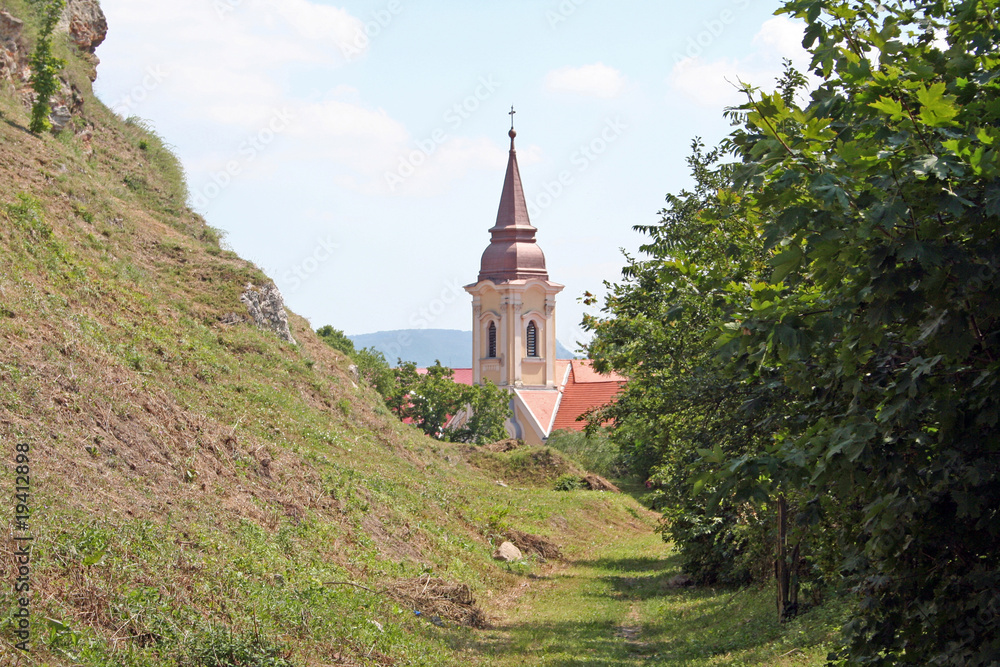 Fototapeta premium Kirche in Esztergom an der Donau/Ungarn
