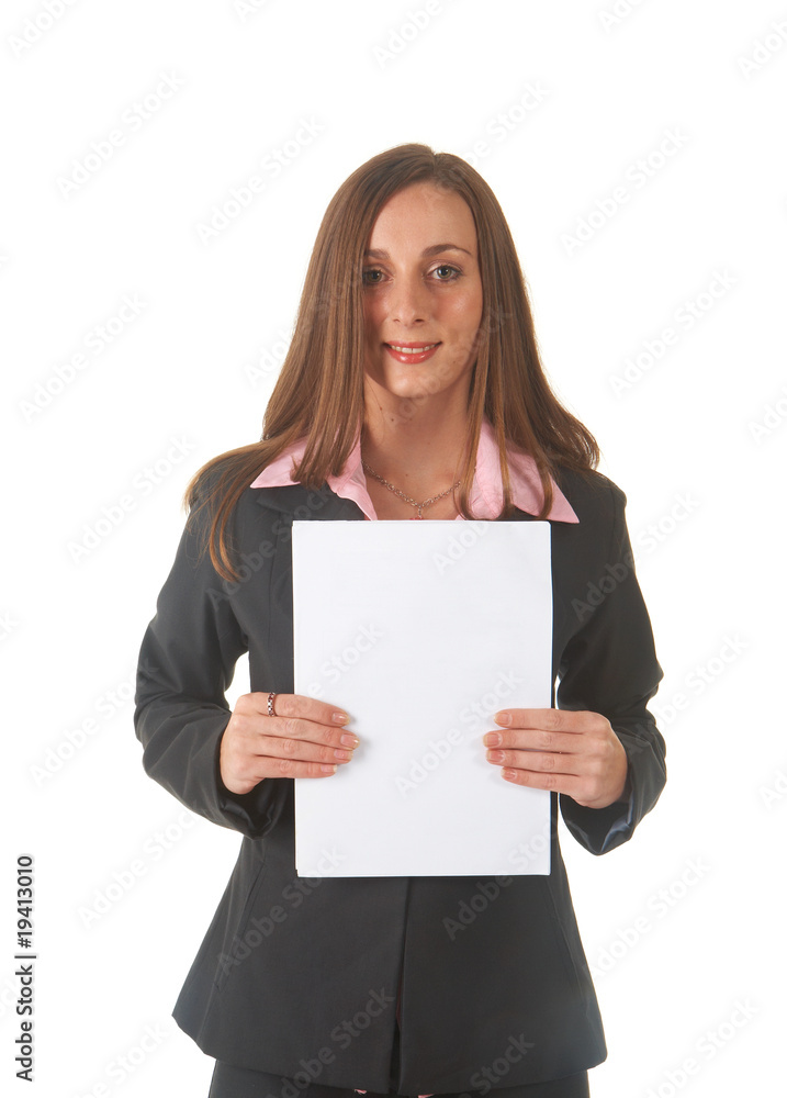 Beautiful brunette businesswoman Beautiful brunette businesswoman