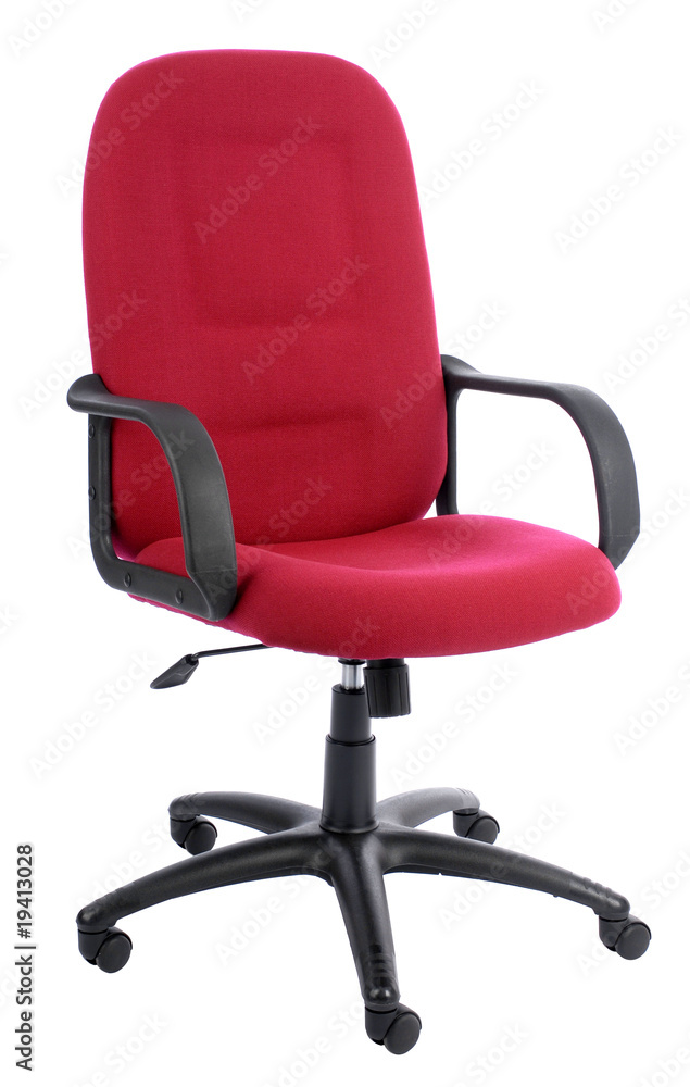 office armchair isolated on white office armchair isolated on white