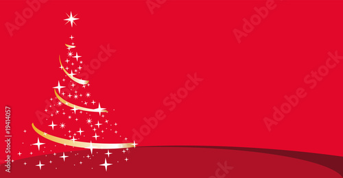 Arbol navidad rojo