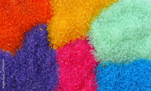 Colored Sugar © My 3 kids