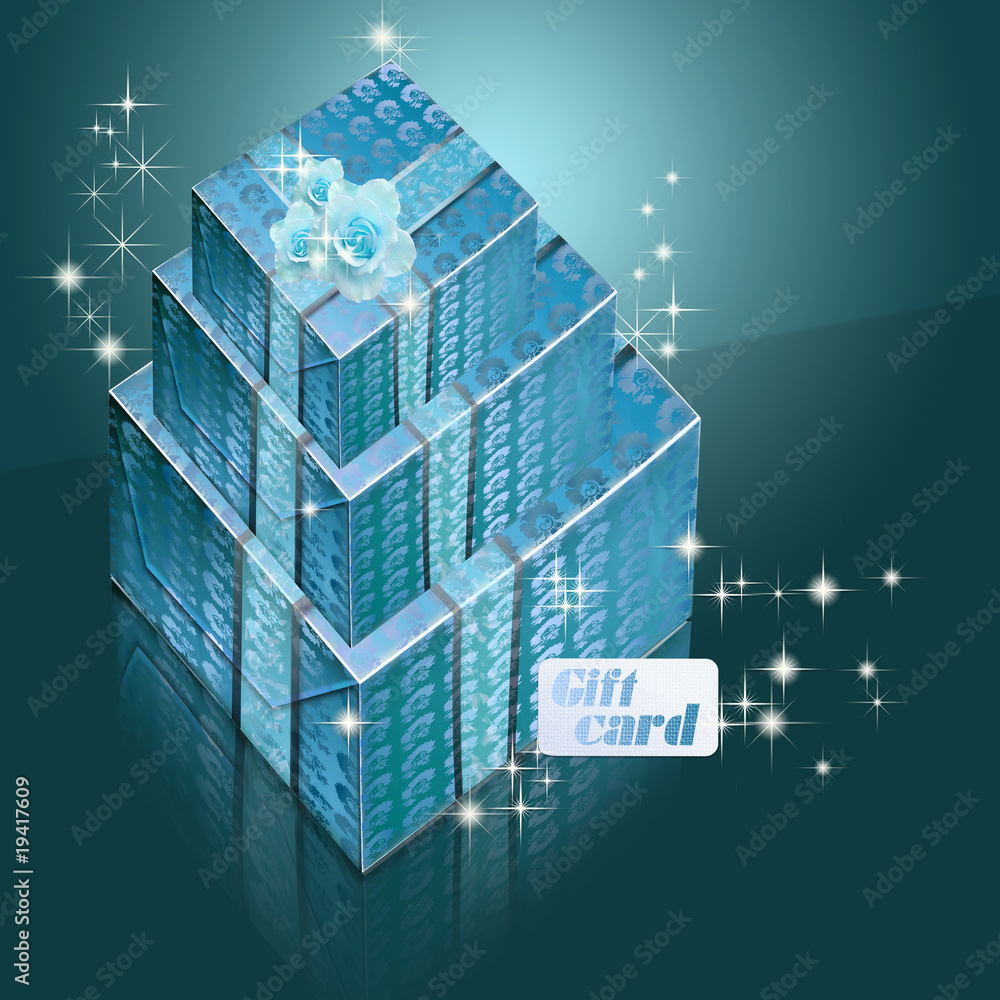 Fototapeta premium Gift boxes