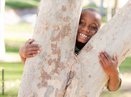 Young African American Boy ...