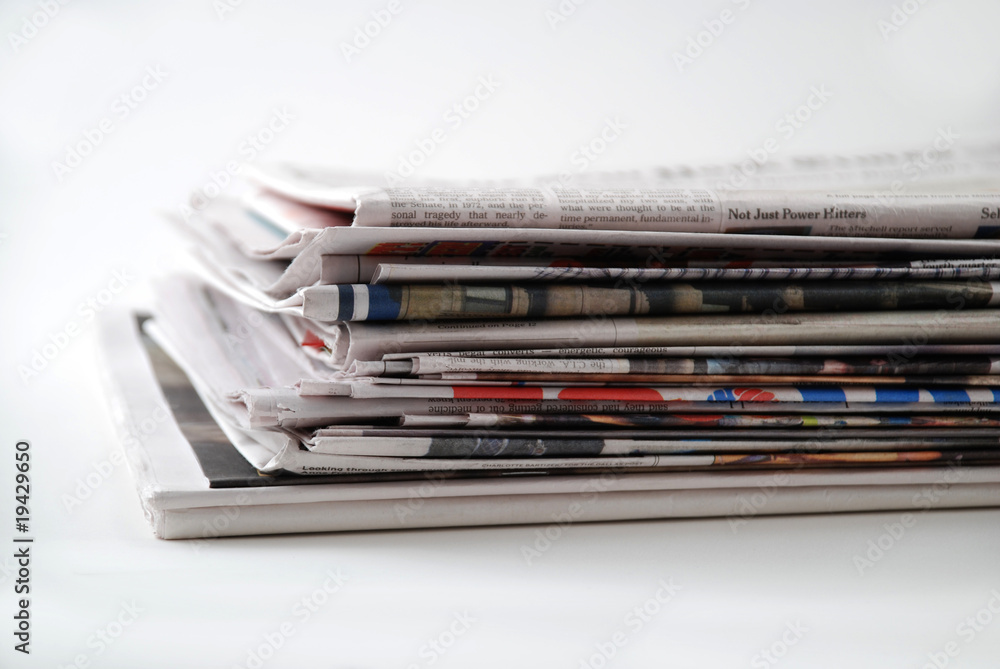 Newspapers and magazines Newspapers and magazines