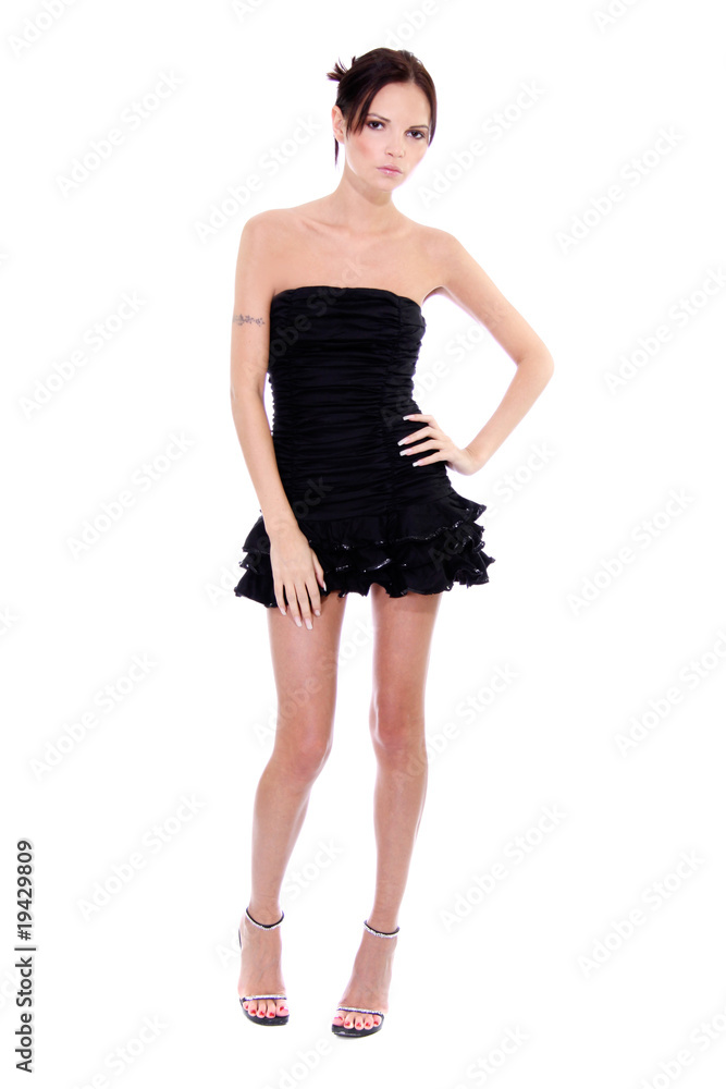 Full length portrait of an attractive woman Full length portrait of an attractive woman