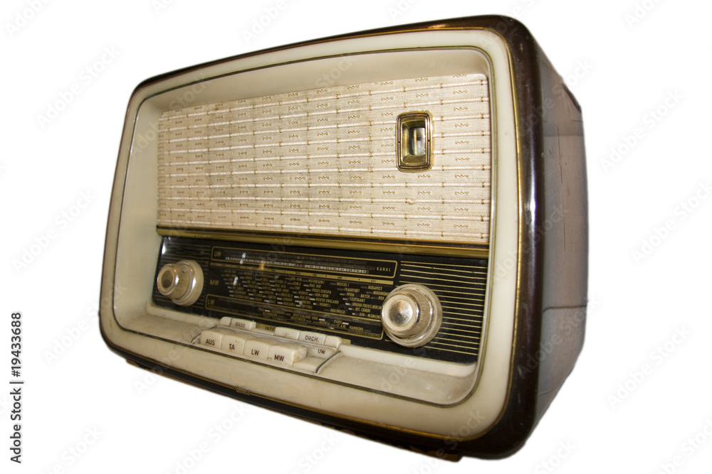 Fototapeta premium Nostalgieradio
