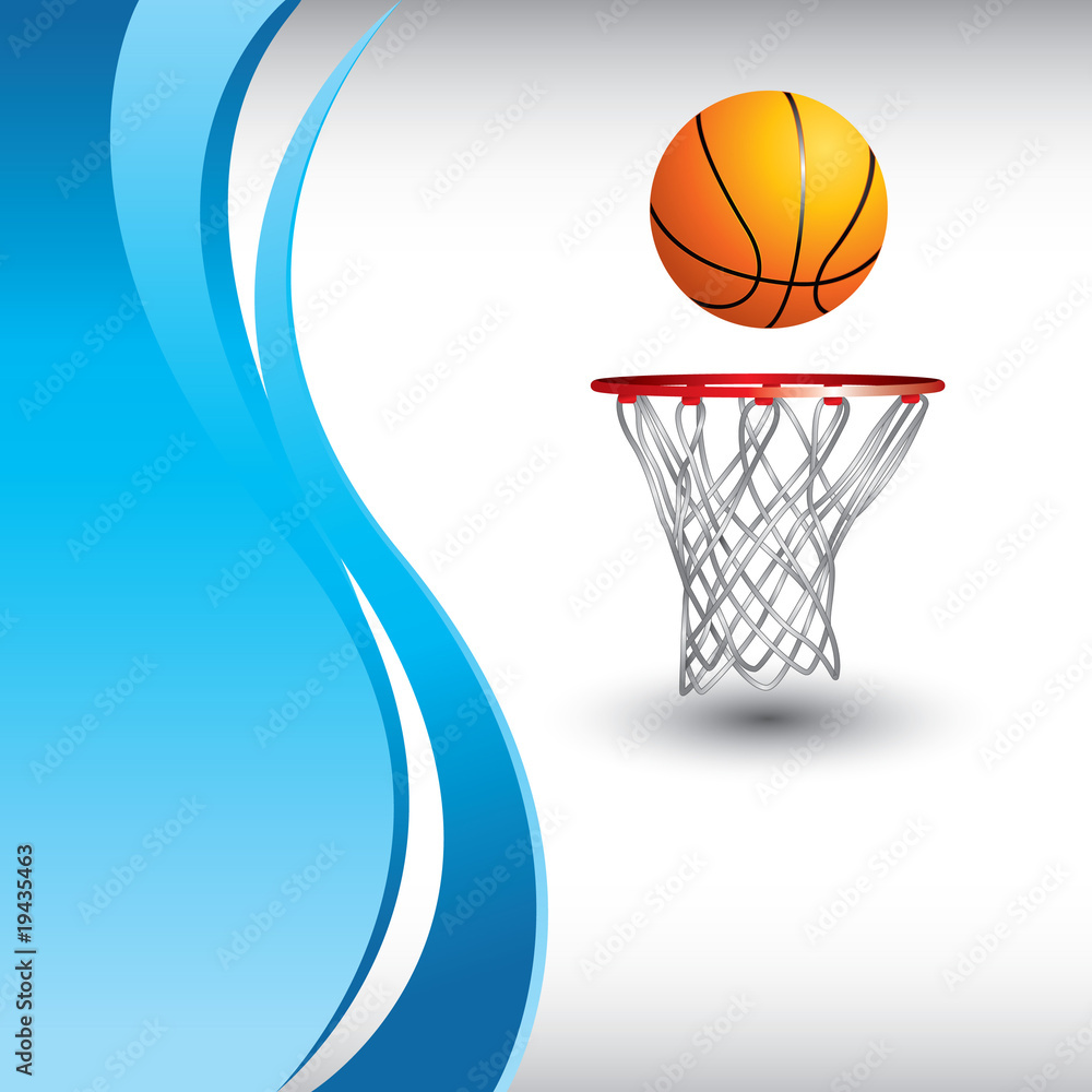 basketball hoop vertical blue wave background basketball hoop vertical blue wave background