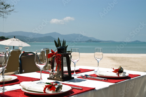 Outdoor cafe