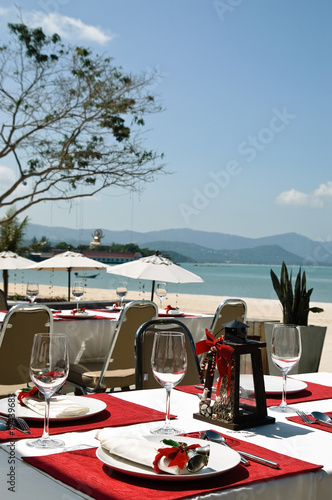 Outdoor cafe