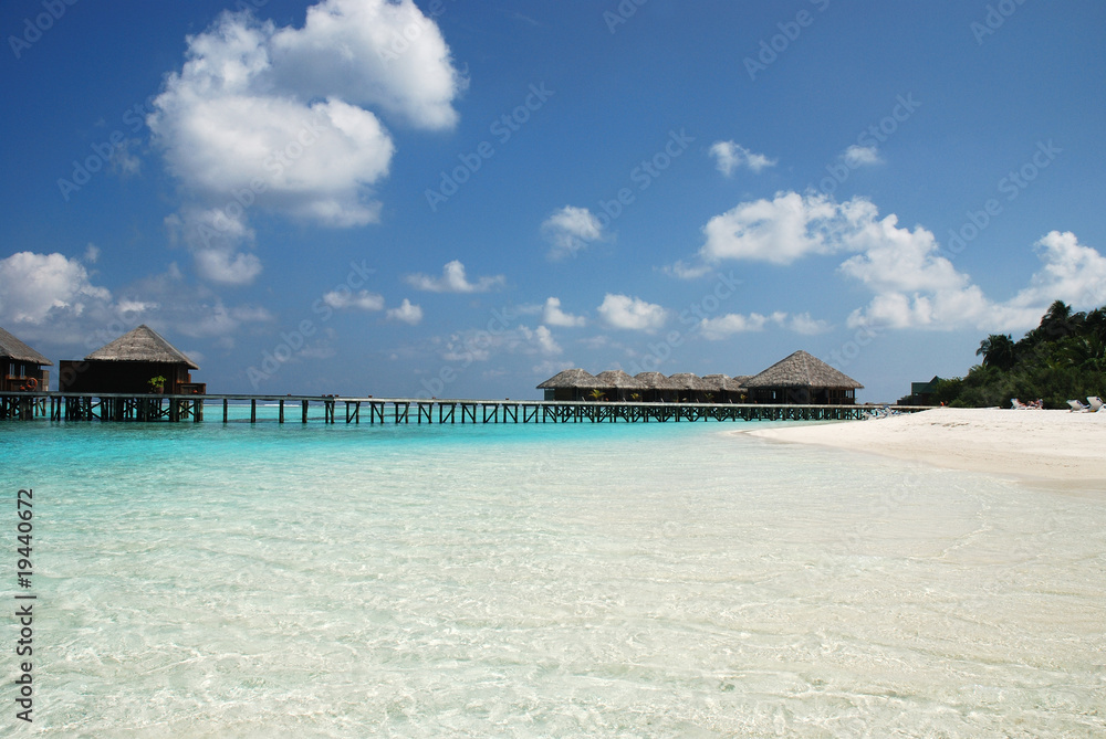 Naklejka premium Meeru Island, Male Nord Atoll