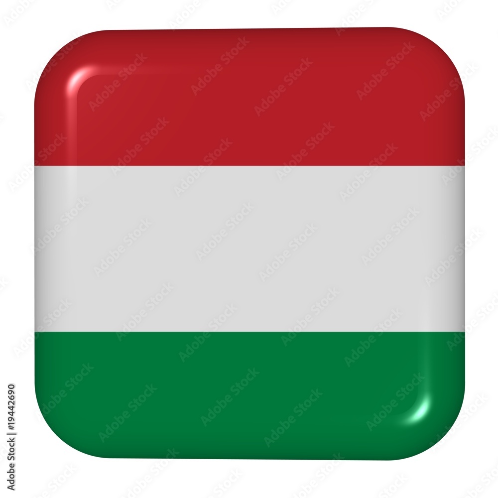 button in colors of Hungary button in colors of Hungary