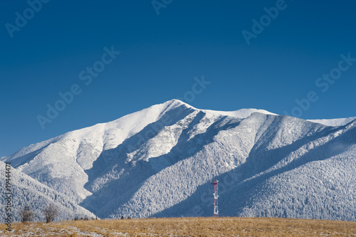 GSM tower in mountains