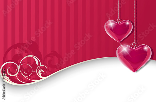 background hearts