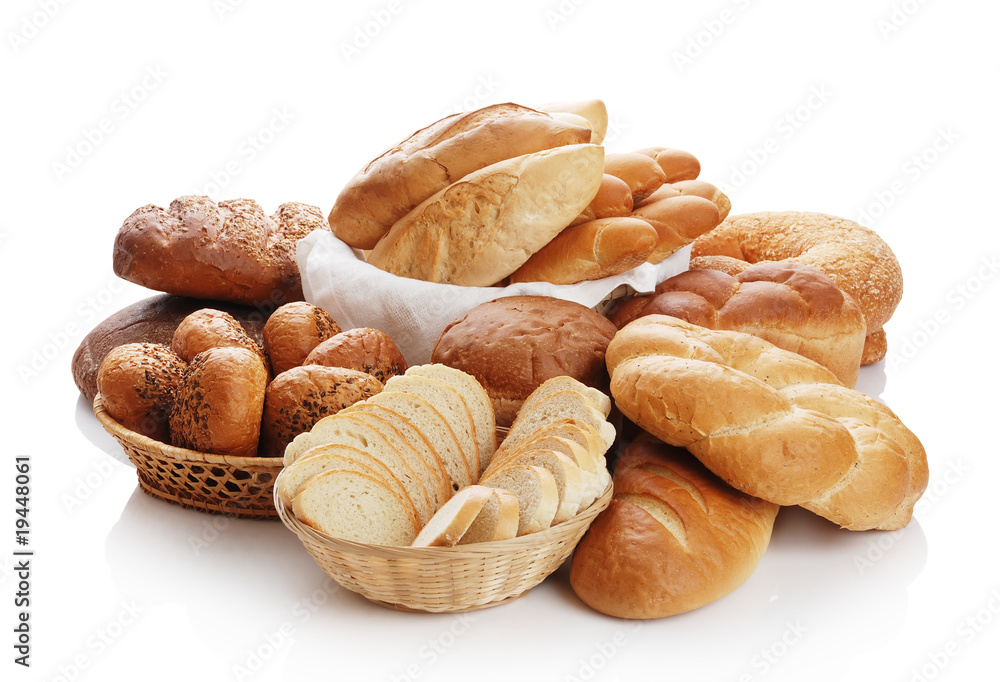 Heap of different bread Heap of different bread