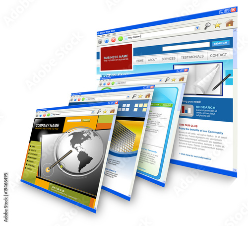 Technology Internet Websites Standing