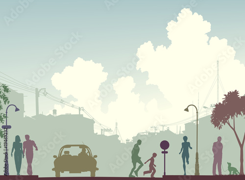 Toned street