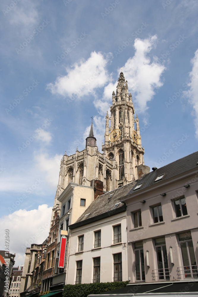 Obraz premium Anterp Church Tower