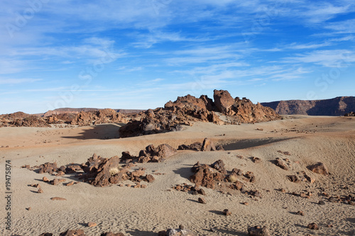 Gesteinsbrocken im Teide-Nationalpark - Teneriffa - Tenerife