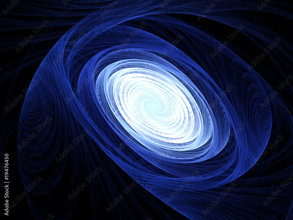 Fototapeta premium Abstract blue background