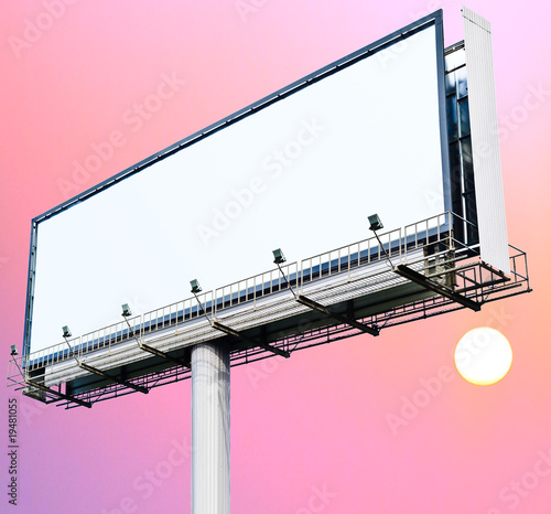 Pink sky Billboard poster