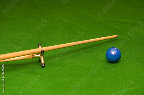 Принти на полотні Snooker Cue and ball