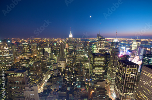 New York Skyline at night