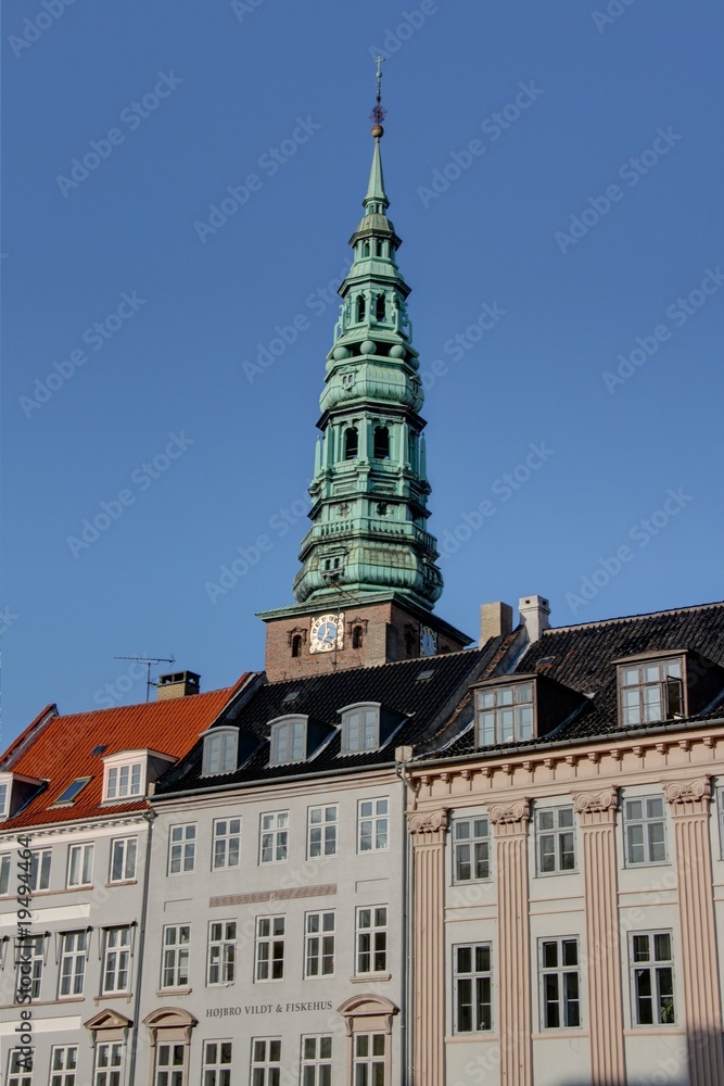 Obraz premium immeuble de copenhague