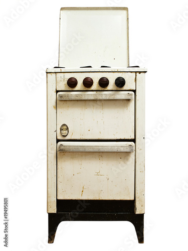 old gas stove