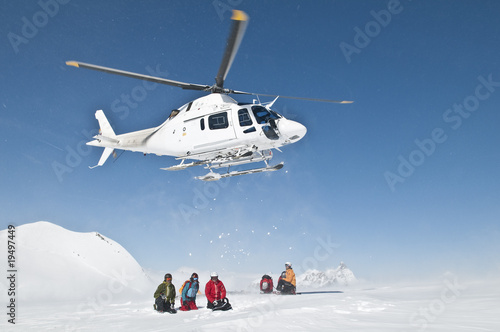 Heli-Flug ins Eis der Monte Rosa photo