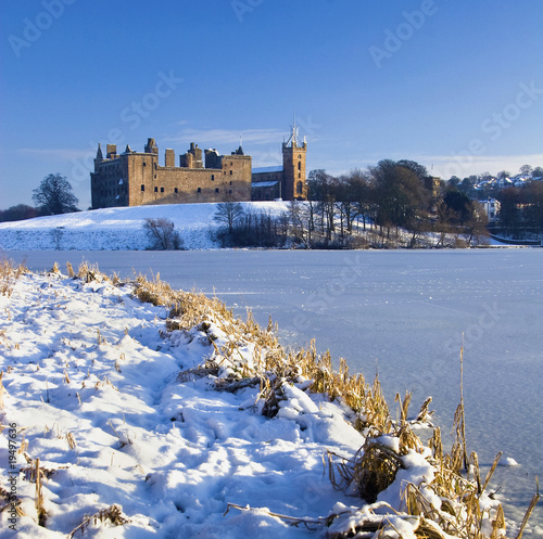 Linlithgow Palace in Winter 2