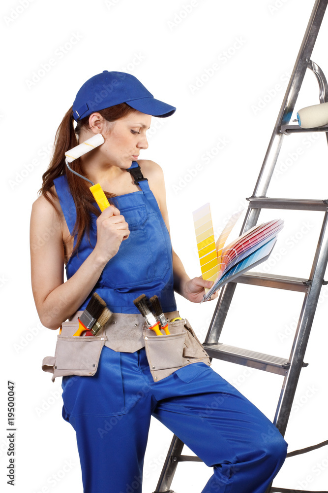 Female construction worker Female construction worker