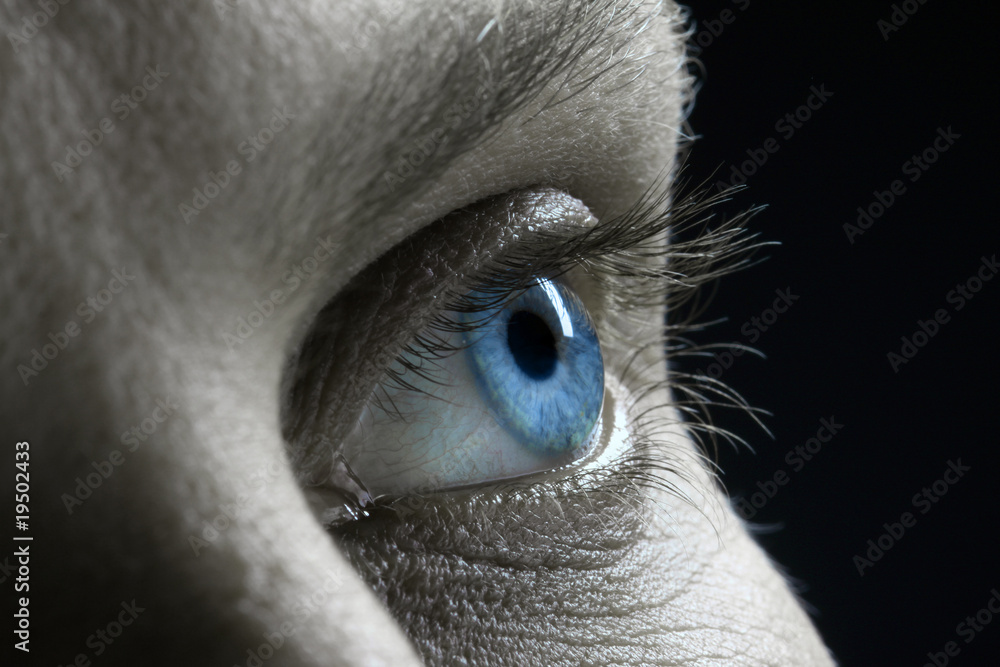Naklejka premium blue eye