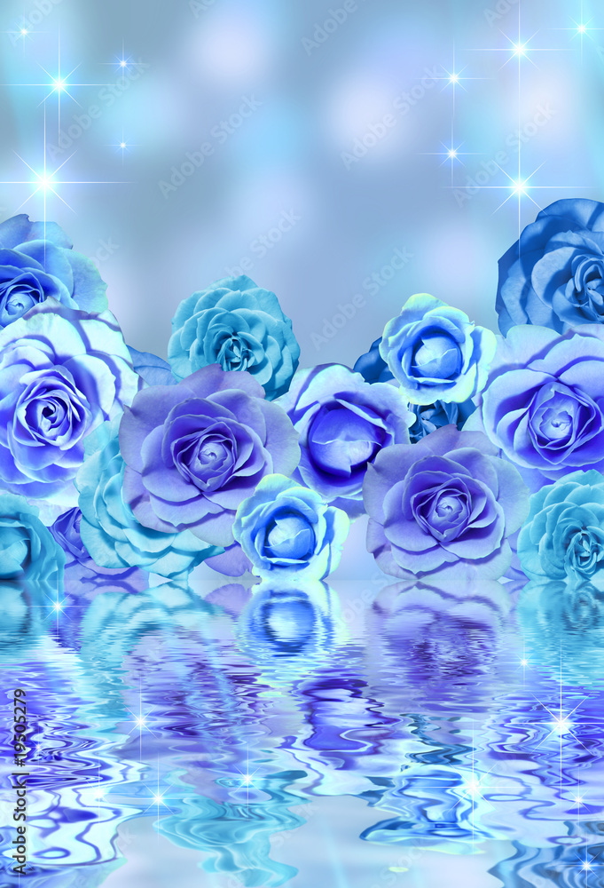 薔薇の背景 Stock Illustration Adobe Stock