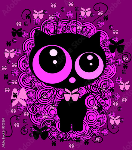 violet cat