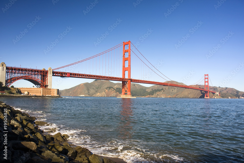 Obraz premium Golden Gate Bridge Span