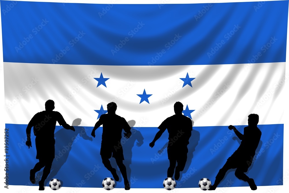Soccer- Fussball WM Team Honduras