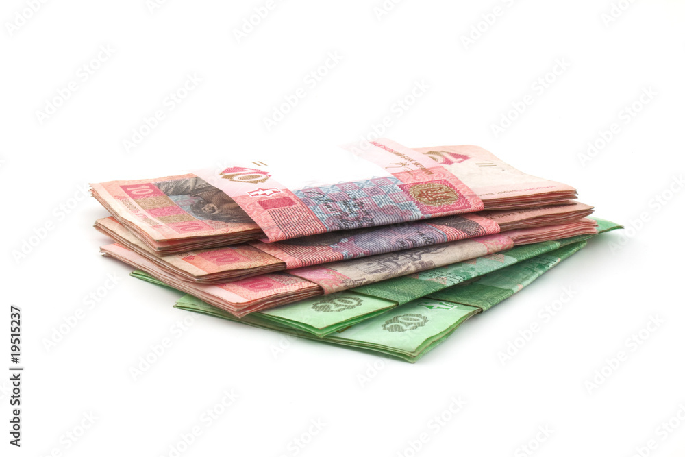 Ukrainian money Ukrainian money
