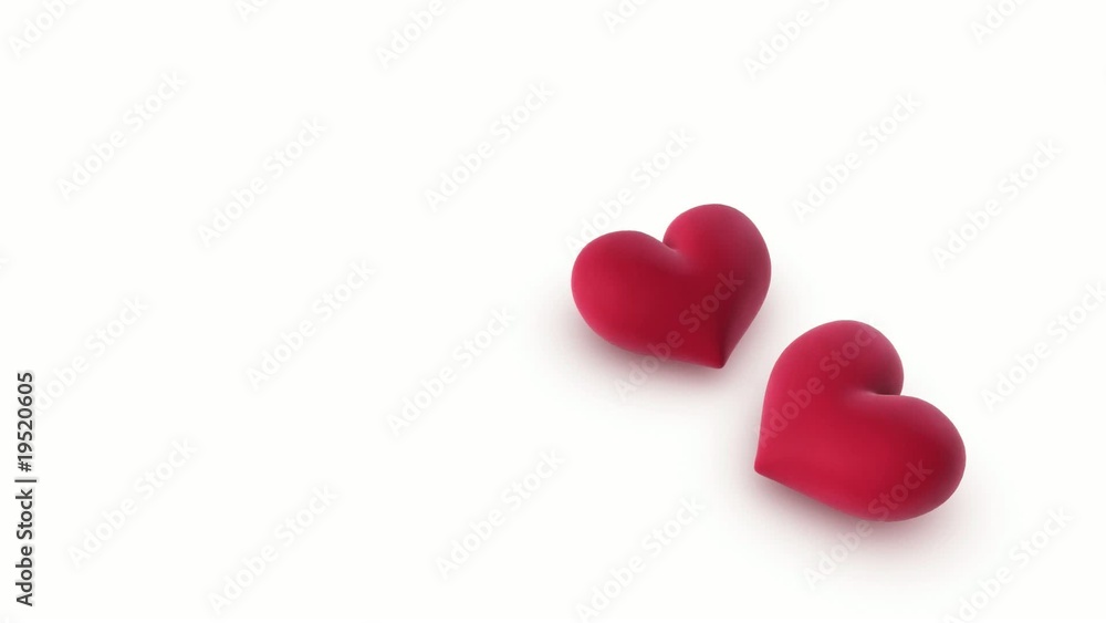 two falling hearts two falling hearts