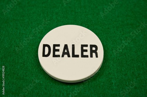 Poker Dealer Chip