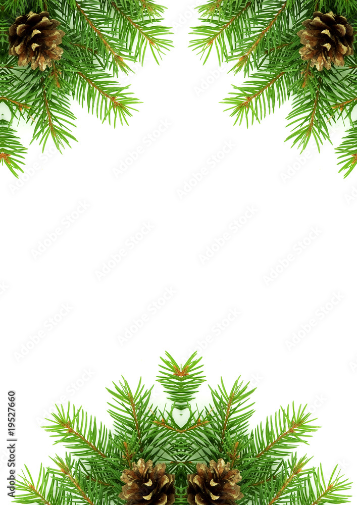 Fototapeta premium Christmas framework