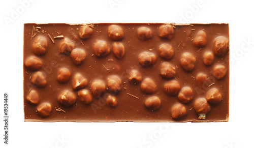 chocolate with hazelnuts