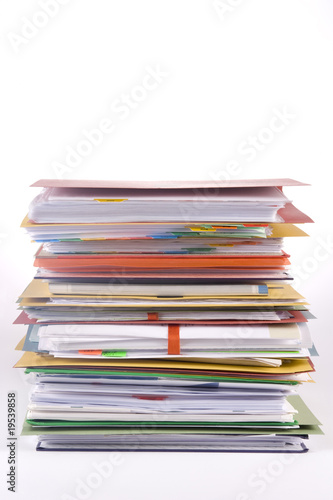 Stack of files