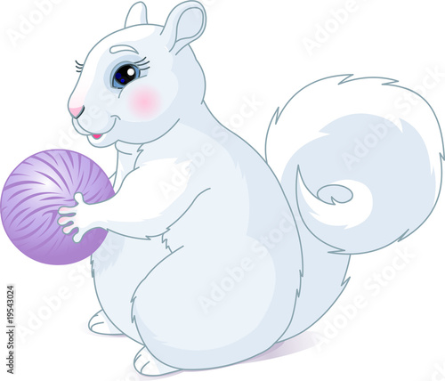 White squirrel