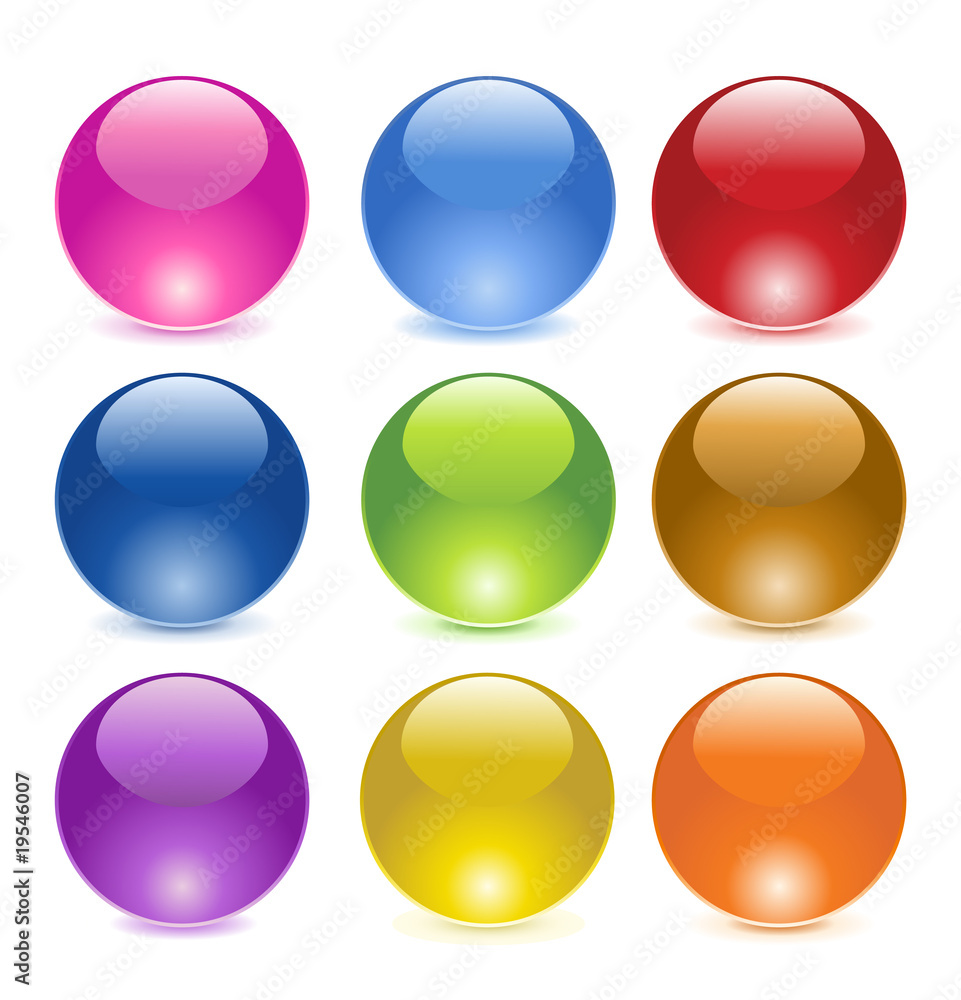 glossy balls glossy balls