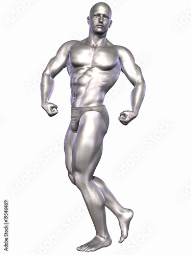 Silver Bodybuilder