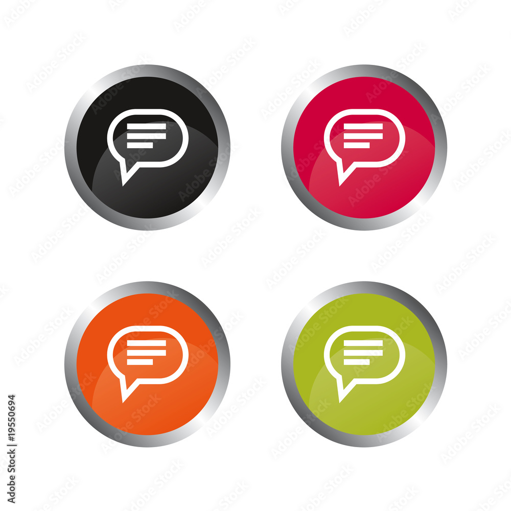 Picto dialogue - Icon speak Picto dialogue - Icon speak