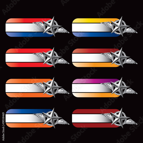 flying silver star specialized banners