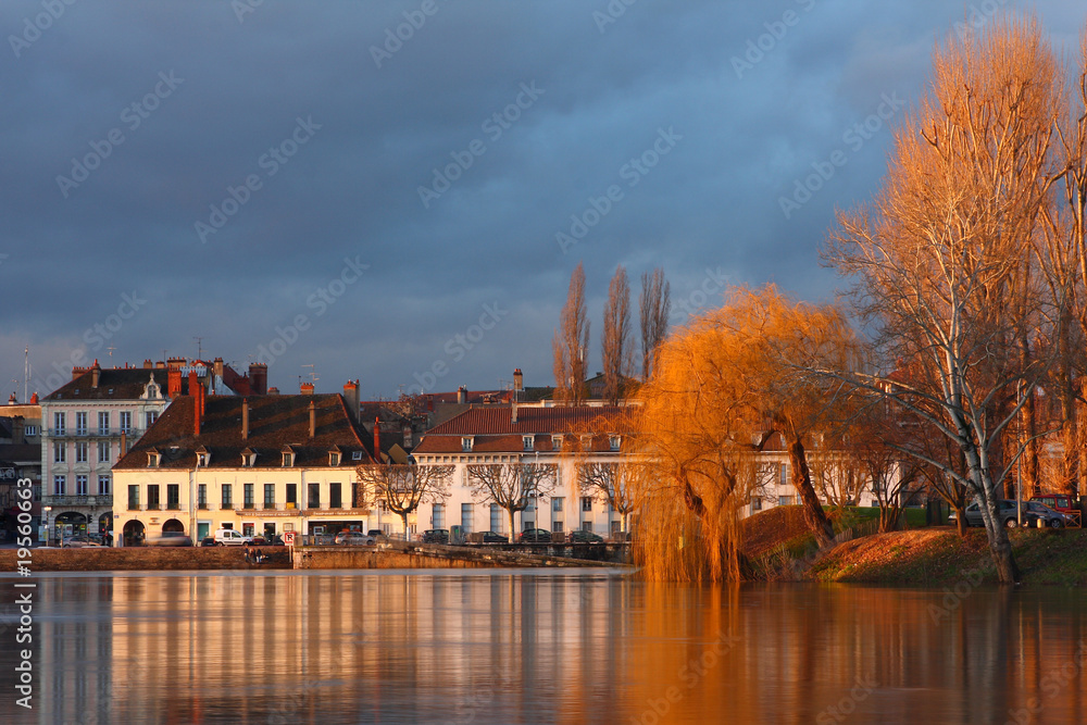 Fototapeta premium Chalon sur Saône