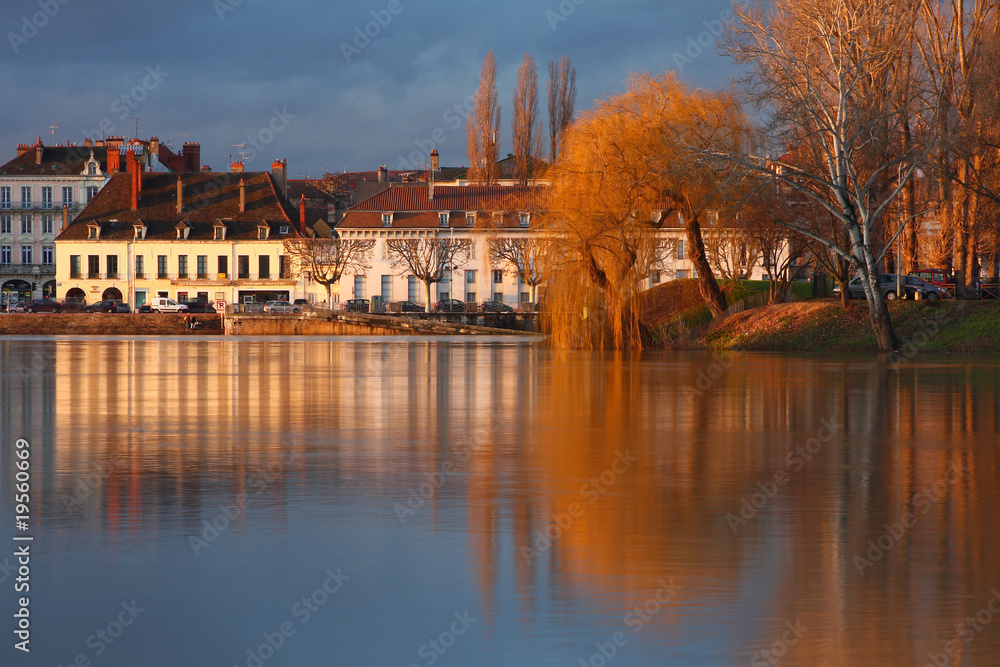 Fototapeta premium Chalon sur Saône
