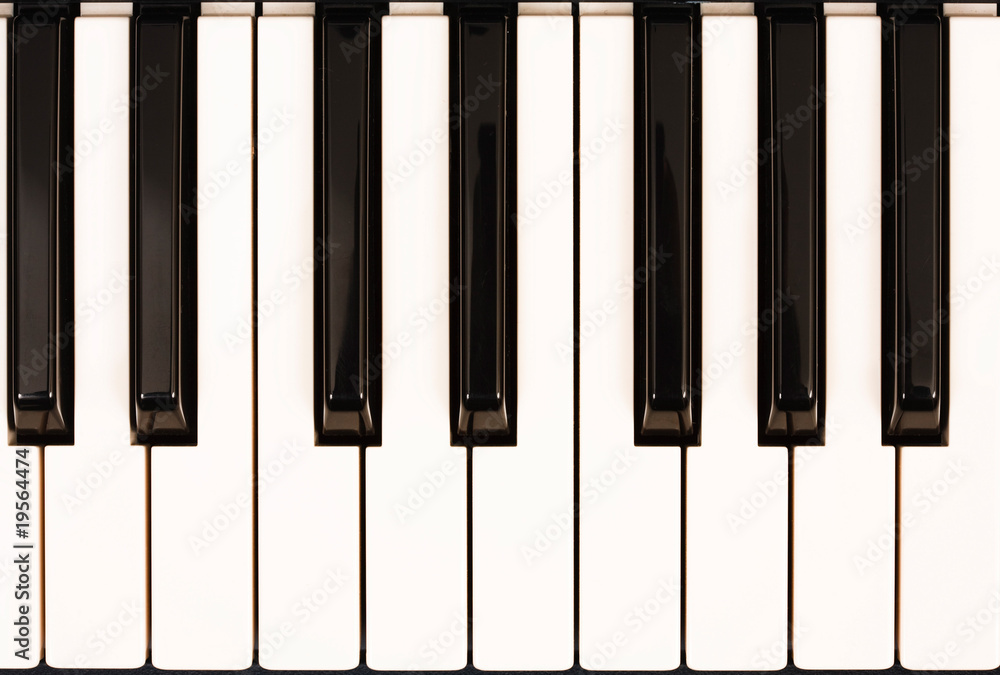 Naklejka premium Piano keys